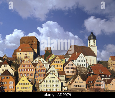 DE - BADEN WUERTTEMBERG: Picturesque Altensteig Stock Photo