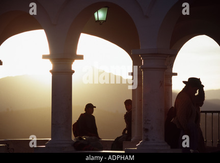 Plaza Anzures - Sucre, Chuqisaca, BOLIVIA Stock Photo