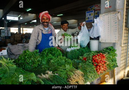 Kuwait City Kuwait Vegetable Souk Iranian Market Stock Photo