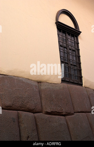 Peru Cusco Inca Roca Calle Hatunrumiyoc inca wall Stock Photo - Alamy