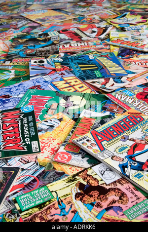 Comic books Stock Photo