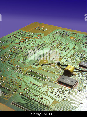 Electic Circuit Board Stock Photo