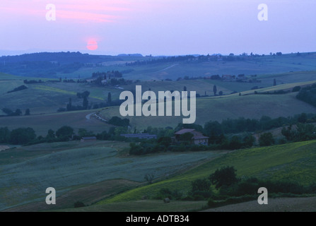 Tuscan Countryside Italy Stock Photo