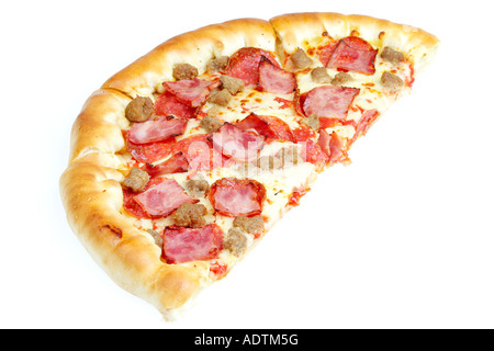 Meat Feast Pizza Stock Photo