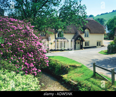 GB DEVON EXMOOR WINSFORD Stock Photo