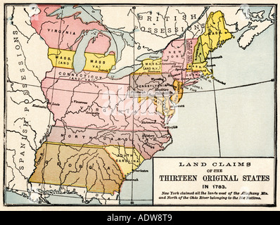 Original old map of northwest United States from 1884 geography ...