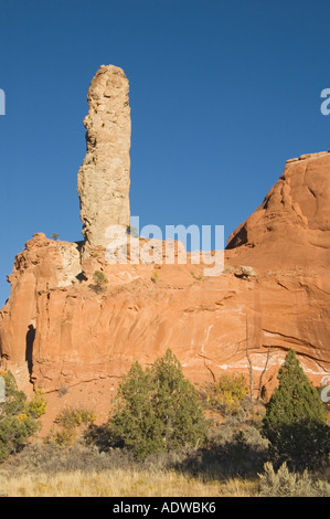 Utah Cannonville Kodachrome Basin State Park sandstone chimney Stock Photo