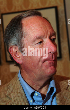 Journalist and Newsreader Michael Buerk at the Cheltenham Literature Festival Stock Photo