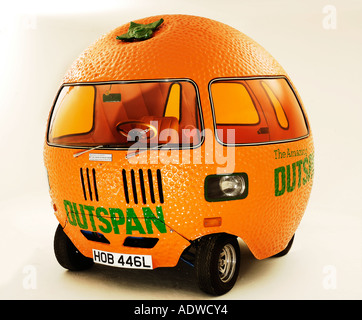 1972 Mini Outspan Orange Stock Photo