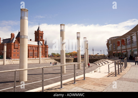 Fun fair at Roald Dahl Plass, Cardiff Bay, Cardiff, Wales Stock Photo -  Alamy