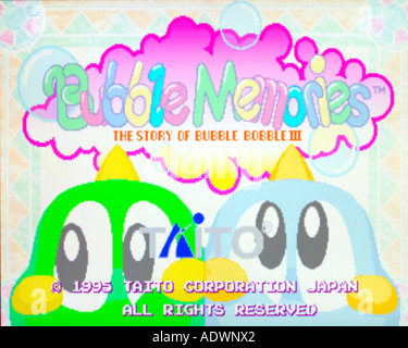 bubble memories arcade