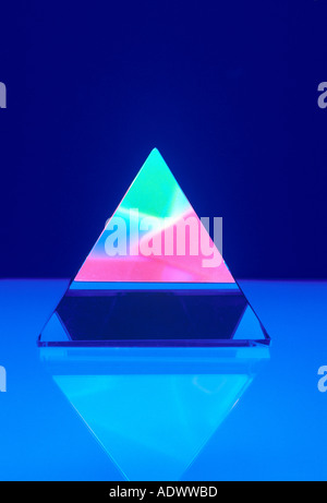 Colored Prism Stock Photo