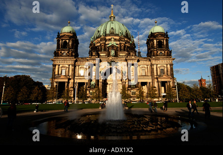 Berlin the Lustgarten and the Berliner Dom designed by Julius Carl Raschdorff Stock Photo