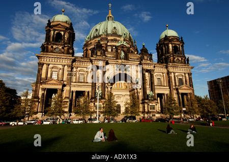 Berlin the Lustgarten and the Berliner Dom designed by Julius Carl Raschdorff Stock Photo