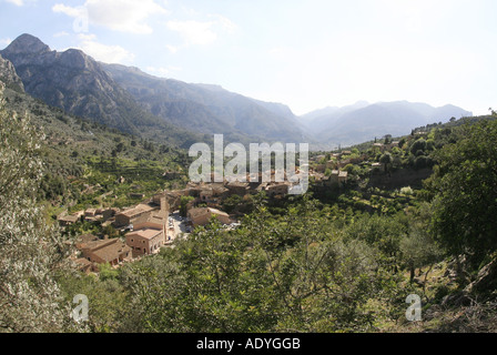 village Fornalutx on Majorca, Spain, Majorca, Fornalutx Stock Photo