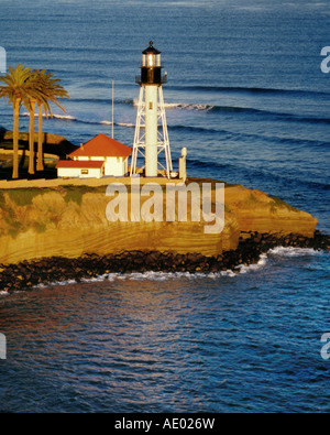 Point Loma Lighthouse, USA, California, San Diego Stock Photo