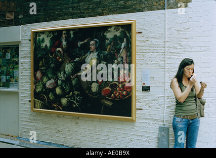 The Four Elements: Earth by Joachim Beuckelaer. Part of The National Gallery Grand Tour in London Stock Photo