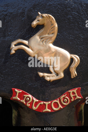 The Invicta horse the county emblem of Kent sits on top of a sign for ...