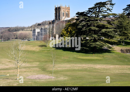 Milton Abbas School in Dorset Stock Photo