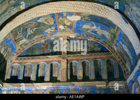 Frescoes in Goreme Open Air Museum's Tokali Church in Cappadocia, Turkey Stock Photo