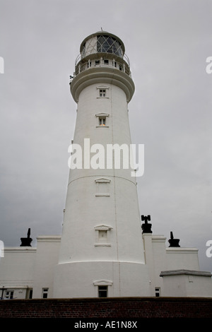 Flambrough Head Lighthouse Stock Photo