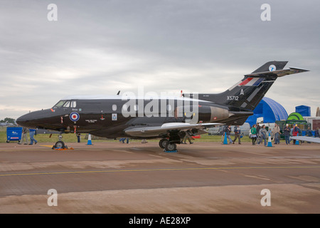 UK Royal Air Force Hawker Siddeley HS 125 2 Dominie T1 Stock Photo