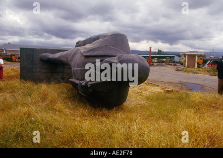 LENIN STATUE ETHIOPIA Africa Ethiopia Stock Photo