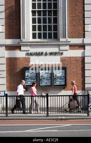 Hauser & Wirth London, art gallery interior, London, England, UK Stock ...