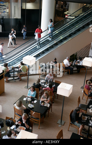 Cincinnati Ohio,Westin,hotel,Ingredients,restaurant restaurants food dining cafe cafes,tables,dining,escalator,OH070727011 Stock Photo