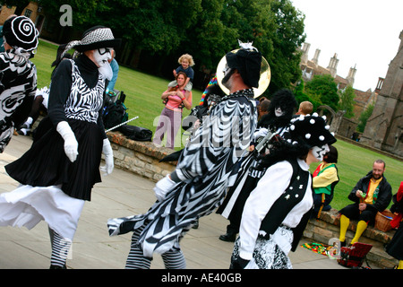 Morris Dancers in Ely Stock Photo