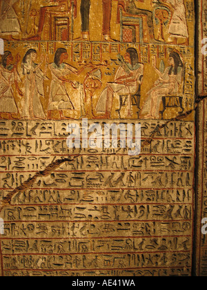 Noted Egyptiana collection at the University of Pennsylvania Museum of Archaeology and Anthropology Philadelphia Pennsylvania PA Stock Photo