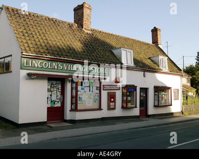 Village store and Post Office, Westleton, Suffolk, East Anglia, England,summer 2007 Stock Photo