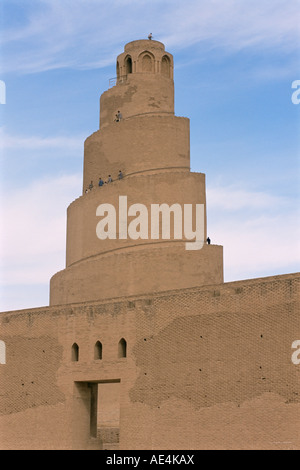 Al Malwuaiya Tower (Malwiya Tower), Samarra, Iraq, Middle East Stock Photo