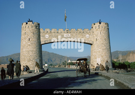 Gate to Khyber Pass at Jamrud Fort, Pakistan, Asia Stock Photo - Alamy