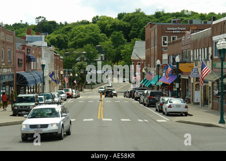 Main Street, Ellsworth, Maine, USA Stock Photo: 32902291 - Alamy