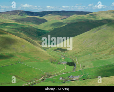 Upper Coquetdale near Shilmoor, Northumberland National Park, Northumberland Stock Photo