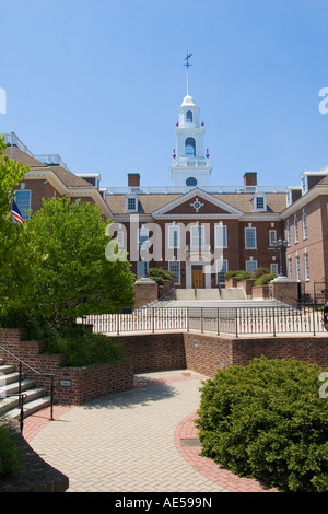 Delaware statehouse or capitol building in Dover Stock Photo