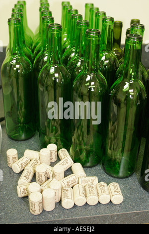 Chesapeake Virginia,Carafe Wine Makers,corks,bottles,VA060525030 Stock Photo