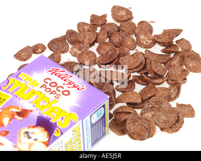 Chocolate Breakfast Cereal Stock Photo