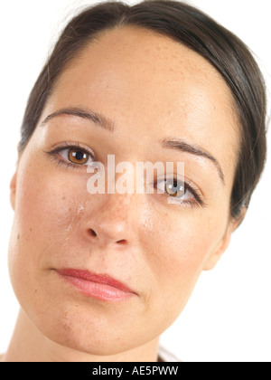 Young Woman Crying Model Released Stock Photo