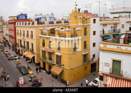 Streets of Seville Andalusia Spain Stock Photo
