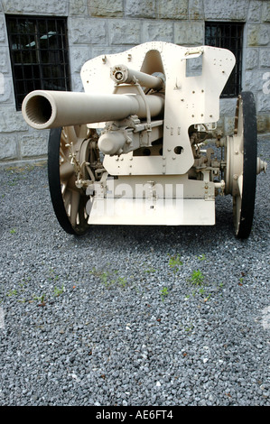 German field howitzer leFH18 50 mm calibre Stock Photo