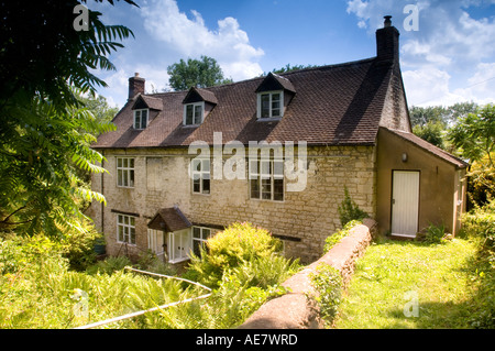 Rosebank Cottage, Slad, Gloucestershire. House where Laurie Lee grew up and was central to his famous book 'cider with Rosie' Stock Photo