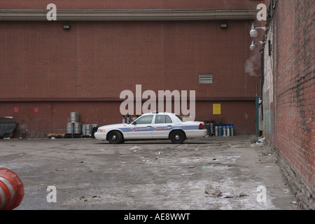 Detroit Police vehicle Stock Photo