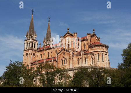 Covadonga Asturias Stock Photo