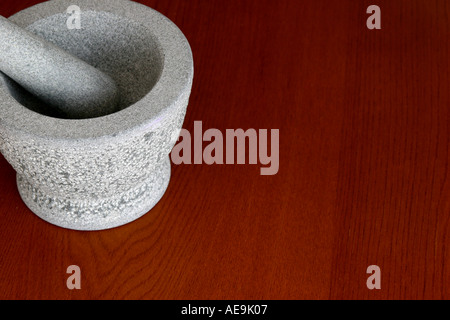 0205 Pestle and mortar 3 Stock Photo