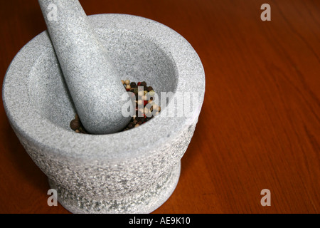 0207 Pestle and mortar 5 Stock Photo