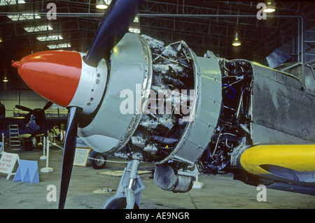 The engine of Kawasaki Ki-100 Type 5 Imperial Japanese Fighter in RAF ...