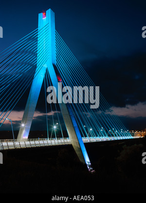 Mary McAleese Boyne Valley bridge Drogheda - The new road bridge over the river Boyne near Drogheda, Ireland, Stock Photo