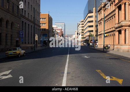 Pretoria City Paul Kruger Street Stock Photo